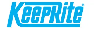 KeepRite logo representing one of the major heating and cooling equipment brands maintained and repaired by Express Refrigeration Ltd in Calgary