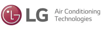 LG Air Conditioning Technologies logo representing one of the HVAC equipment brands maintained and repaired by Express Refrigeration Ltd in Calgary